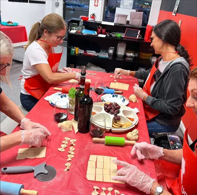Adults Cooking